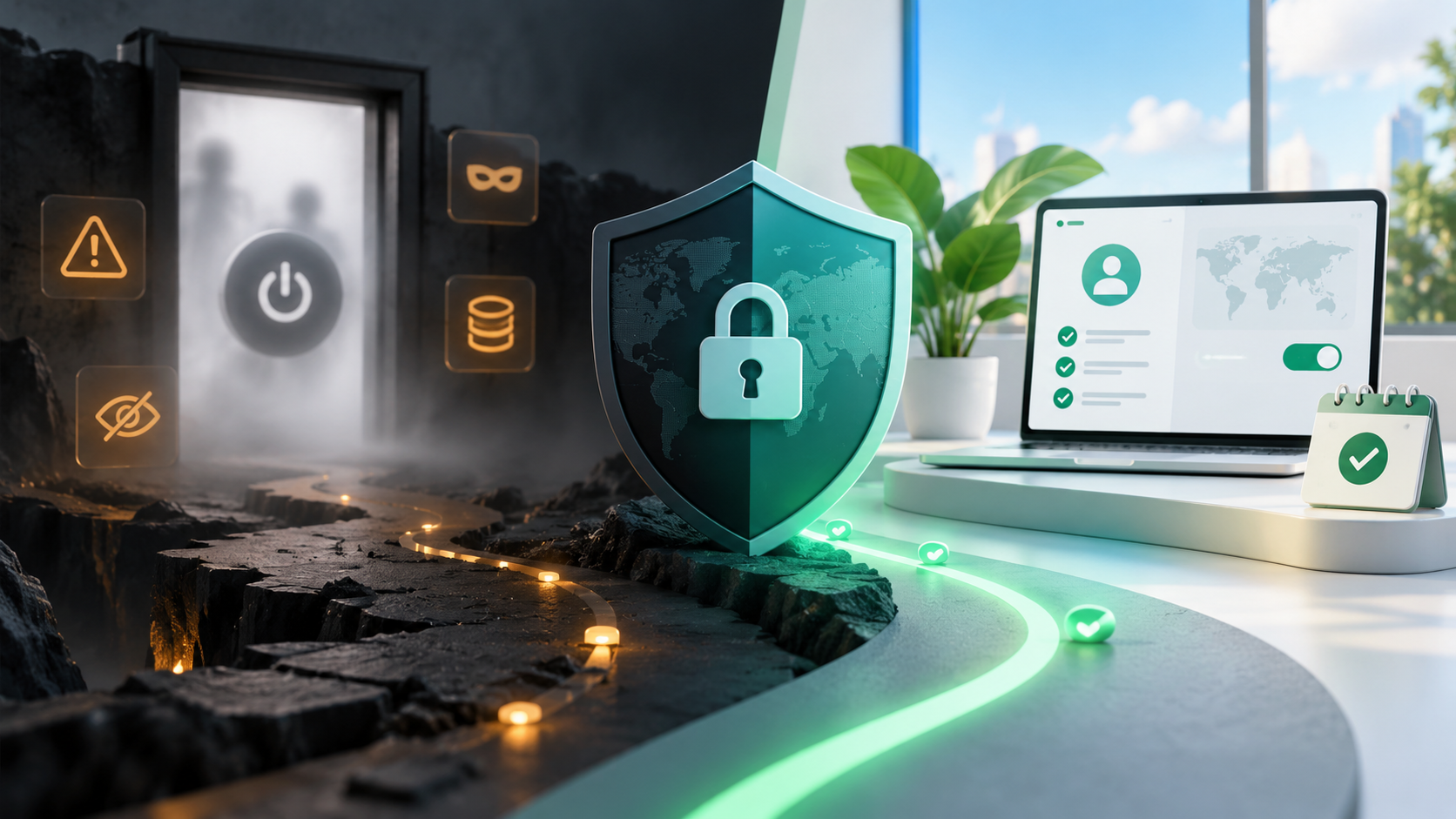 Уникальная обложка статьи про VPN без регистрации